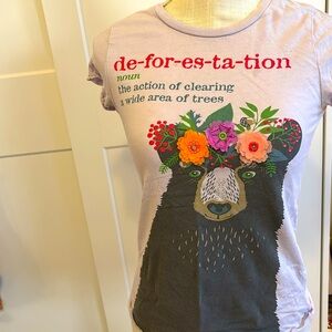 Peek Bear Deforestation shirt